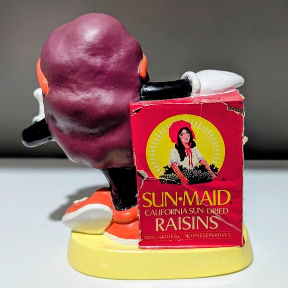 Vintage 1987 California Raisins x Sun-Maid Figure – Applause, Will Vinton Design - Picture 7 of 7